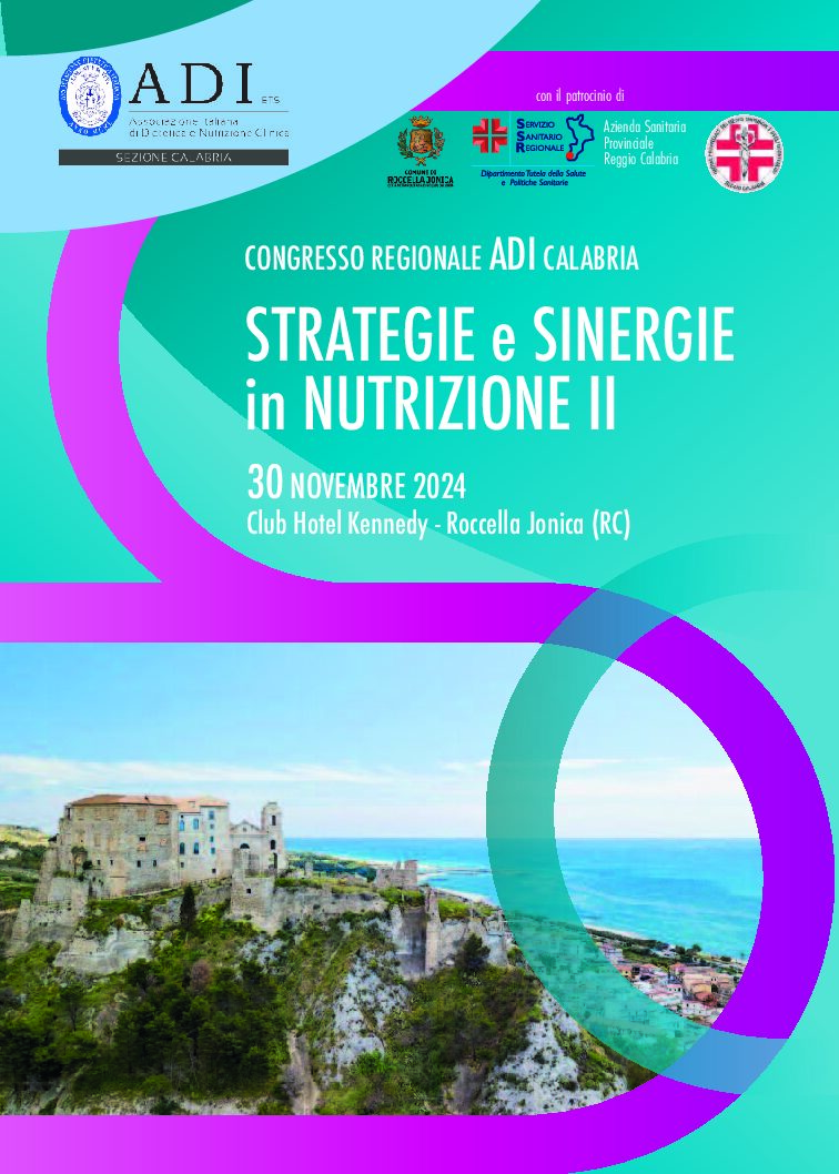 Congresso Regionale ADI Calabria – Strategie e Sinergie in Nutrizione II