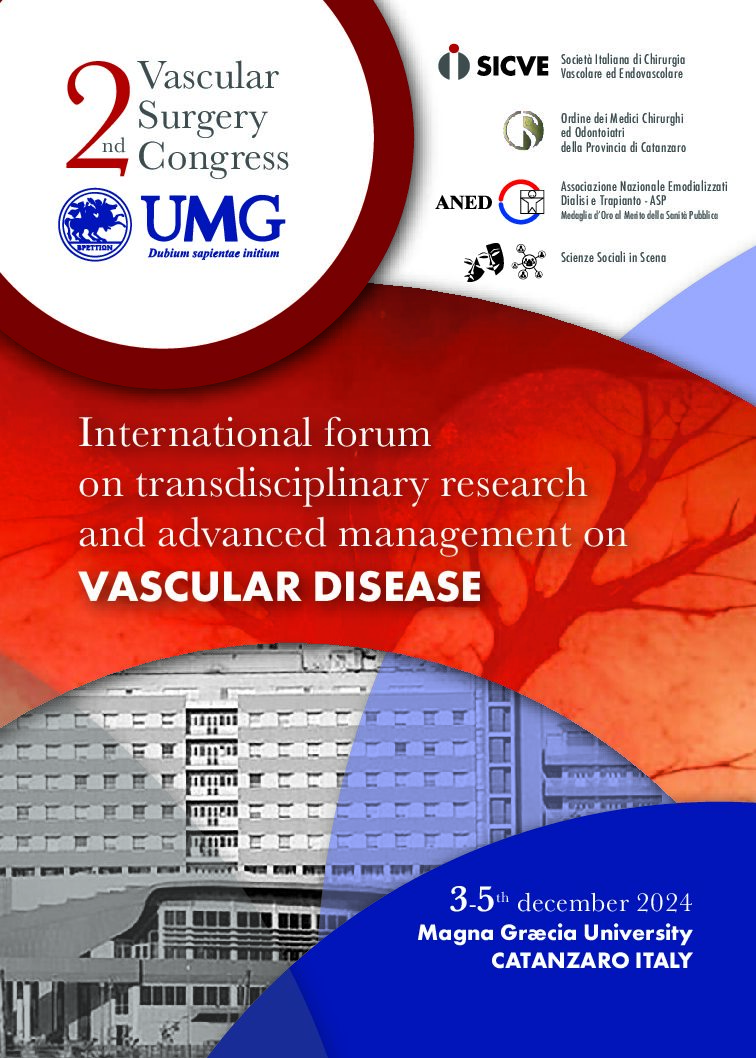 2nd Vascular Surgery Congress of UMG “International forum on transdisciplinary research and advanced management on vascular disease”